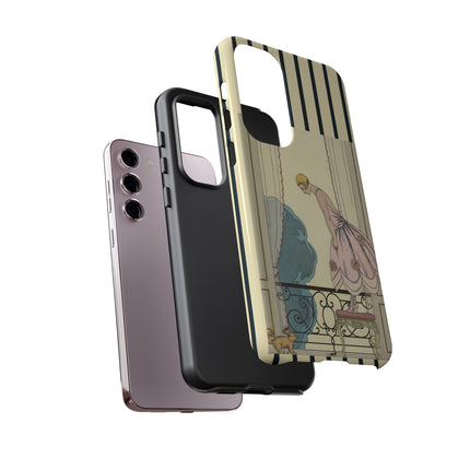 Falbalas et fanfreluches, La Souris by George Barbier Phone Cases