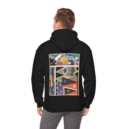 Collection decors et couleurs Pl.03 by Georges Valmier Heavy Blend™ Hooded Sweatshirt