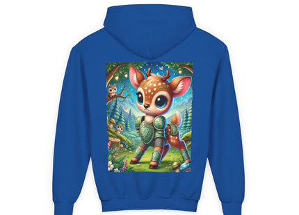 Fawn Defender Youth Heavy Blend Hooded Sweatshirt