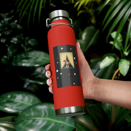 Playful Paws Copper Vacuum Insulated Bottle, 22oz