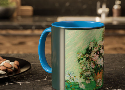 Roses by Vincent Van Gogh Colorful Mugs (11oz, 15oz)