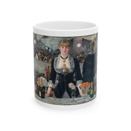 A Bar at the Folies-Bergère by Edouard Manet Ceramic Mug (11oz, 15oz)