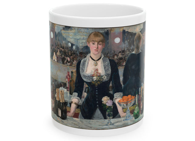A Bar at the Folies-Bergère by Edouard Manet Ceramic Mug (11oz, 15oz)