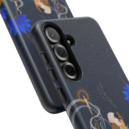 🌙🕯️ The Lady Of The Midnight Garden Phone Case – Art Deco Nocturne