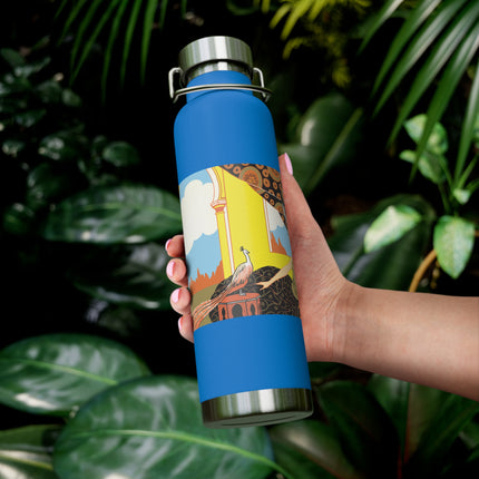 Glimpses of Opulence by Ezio Anichini Copper Vacuum Insulated Bottle, 22oz