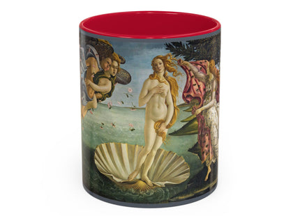 Birth of Venus by Sandro Botticelli Colorful Mugs (11oz, 15oz)