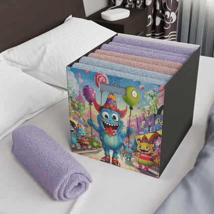 Monster Parade Madness Felt Storage Box