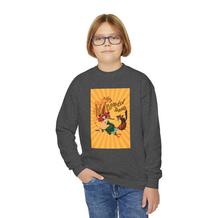 The Bewitching Ride Youth Crewneck Sweatshirt