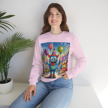Monster Parade Madness Unisex Heavy Blend™ Crewneck Sweatshirt