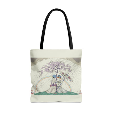 L’Arc-en-Ciel by George Barbier Tote Bag