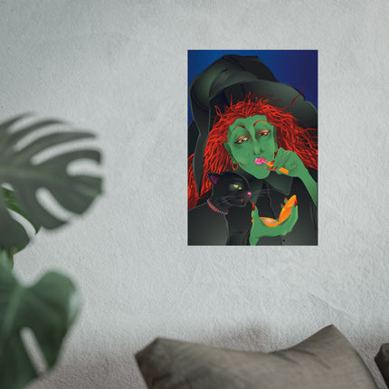 Mirror, Mirror A Witch's Touch Fine Art Posters