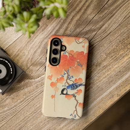 Japanese Bird and Branch by Ohara Koson Phone Cases