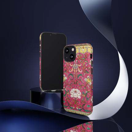 Pink Floral Pattern by Owen Jones Phone Cases