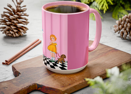 Easter Joy in Deco Hues Colorful Mugs (11oz, 15oz)