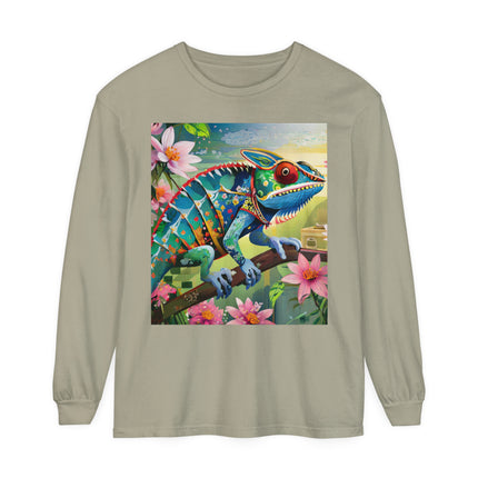 Camouflage Chameleon Long Sleeve T-Shirt