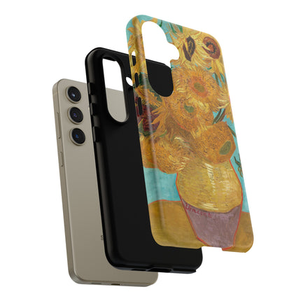 Vase with Twelve Sunflowers by Vincent Van Gogh Phone Cases
