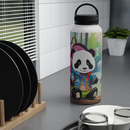 Baby Panda Stainless Steel Water Bottle