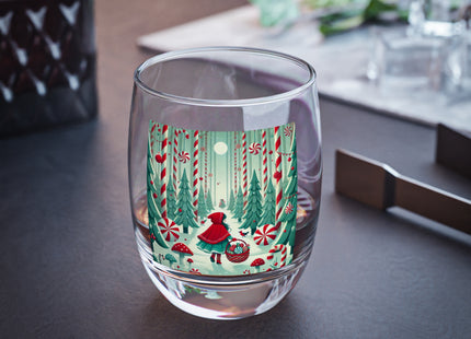 Enchanted Candy Forest Whiskey Glass
