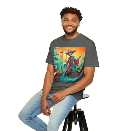 Skeleton Crew of the Misty Seas Unisex Garment-Dyed T-shirt