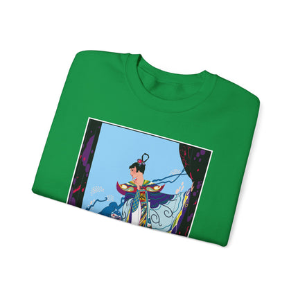 A Visual Journey by Umberto Brunelleschi Women's Heavy Blend™ Crewneck Sweatshirt