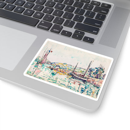 Concarneau by Paul Signac Kiss-Cut Stickers (4 Sizes)