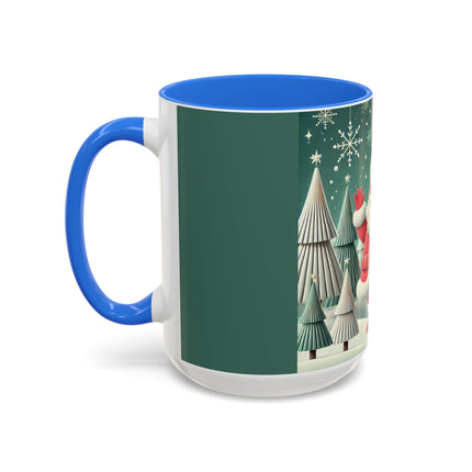 Santa's Joyful Night Colorful Mugs (11oz, 15oz)