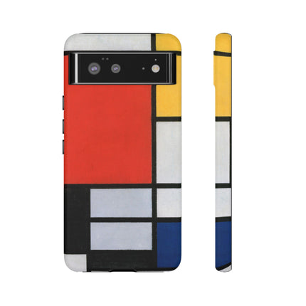 Composition with Red, Yellow, Blue, and Black by Piet Mondrian Phone Cases