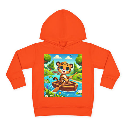 Little Explorer on the River Toddler Pullover Fleece Hoodie
