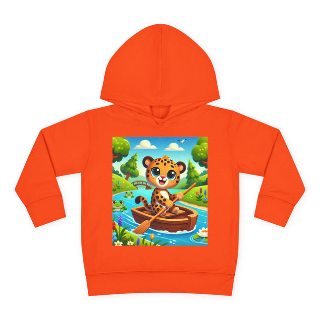 Little Explorer on the River Toddler Pullover Fleece Hoodie