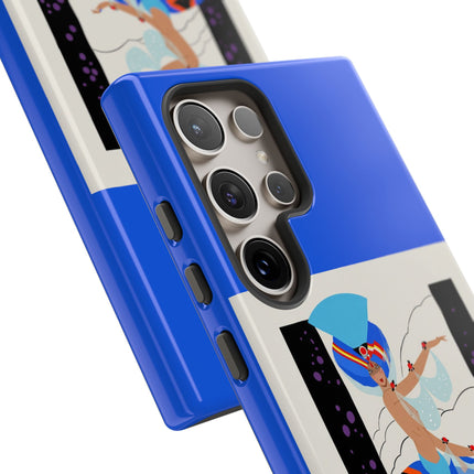 Exotic Dancer Phone Case – Vibrant Performance & Art Deco Flair