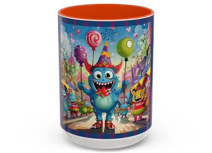 Monster Parade Madness Colorful Mugs (11oz, 15oz)