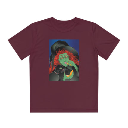 Mirror, Mirror A Witch's Touch Youth Competitor Tee