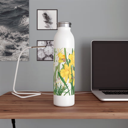 Daffodil by Tanigami Kônan Slim Water Bottle