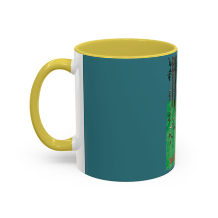 Peekaboo by Louis Wain Colorful Mugs (11oz, 15oz)