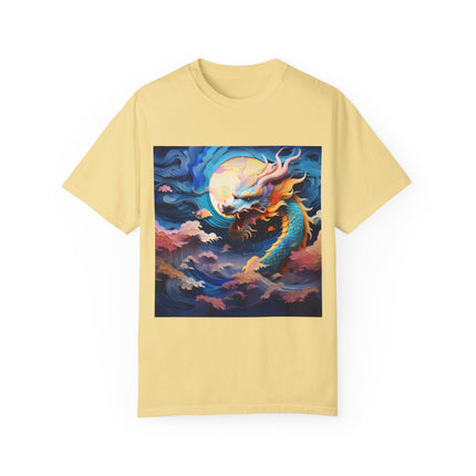 A Dragon's Ascent Unisex Garment-Dyed T-shirt
