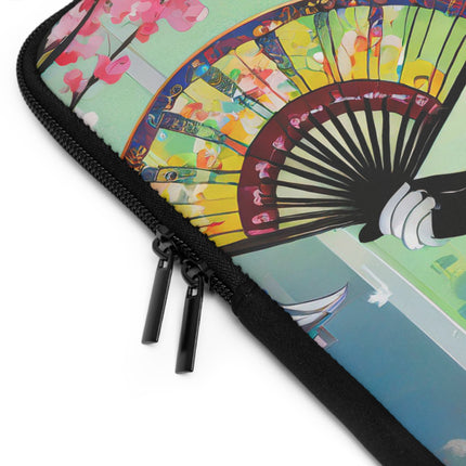 Cyberpunk Geisha Laptop Sleeve