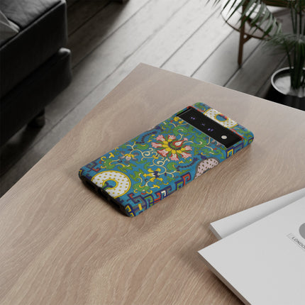 Chinese Floral Illustration by Owen Jones Phone Cases