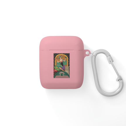 May & Emerald AirPods Case — Gem Series by Sofia Chiostri