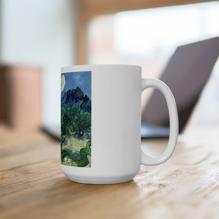 Olive Trees by Vincent Van Gogh Ceramic Mug, (11oz, 15oz)