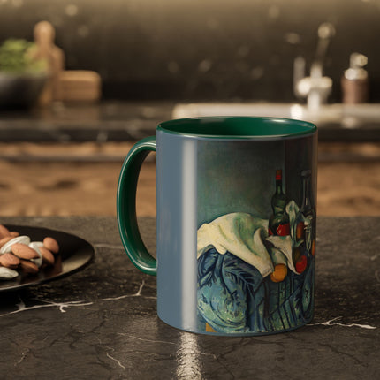 The Peppermint Bottle by Paul Cézanne Colorful Mugs (11oz, 15oz)