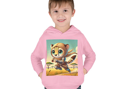 Swift Cheetah Toddler Pullover Fleece Hoodie