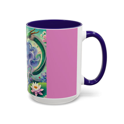 Fairy of the Koi Pond Colorful Mugs (11oz, 15oz)