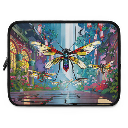 Neon Swarm Laptop Sleeve