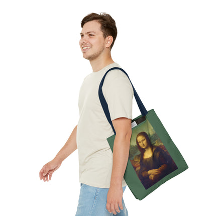 Mona Lisa by Leonardo da Vinci Tote Bag (AOP)