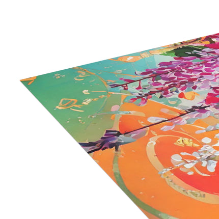 Golden Wisteria Elegance Postcard Bundles (envelopes included) - Bundles of 10, 30, 50 Pieces
