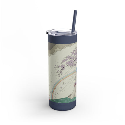 L’Arc-en-Ciel by George Barbier Skinny Matte Tumbler, 20oz