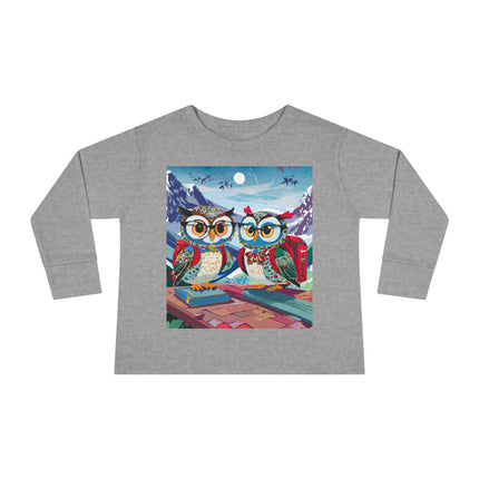 Whimsical Wise Ones Toddler Long Sleeve Tee
