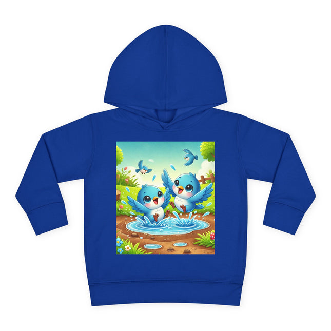 Bluebird Playtime Toddler Pullover Fleece Hoodie