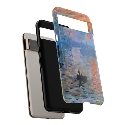 Sunrise by Claude Monet Phone Cases