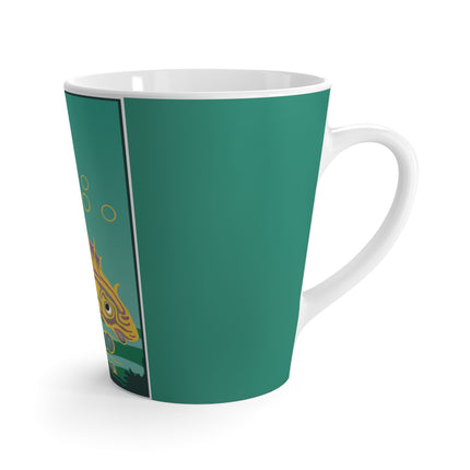 Golden Serenity Latte Mug